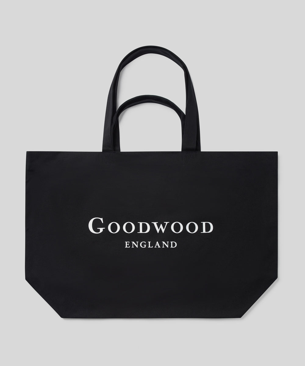 Goodwood England Shopping Bag - Black
