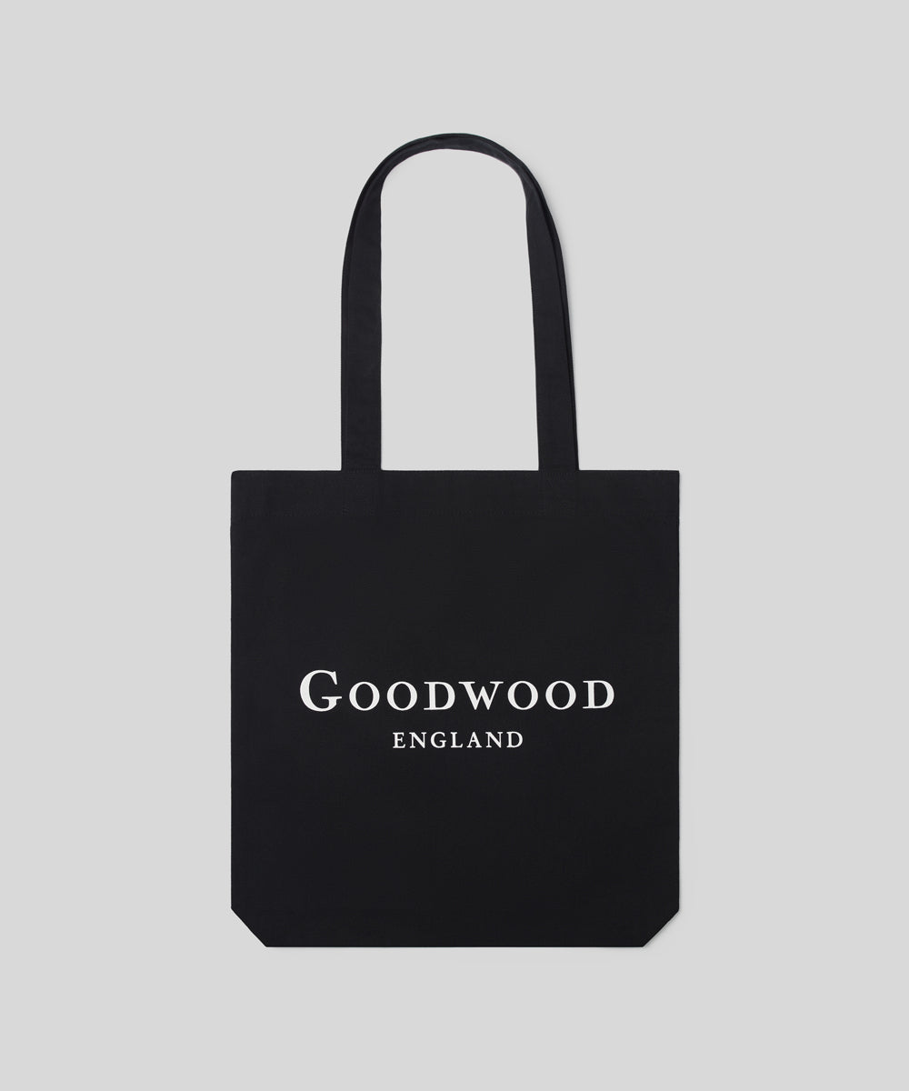 Goodwood England Tote Bag - Black