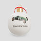 Goodwood Christmas Tree Baubles Green Car