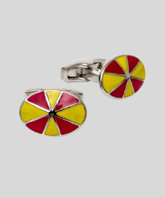 Jockey Hat Racing Colours Cufflinks