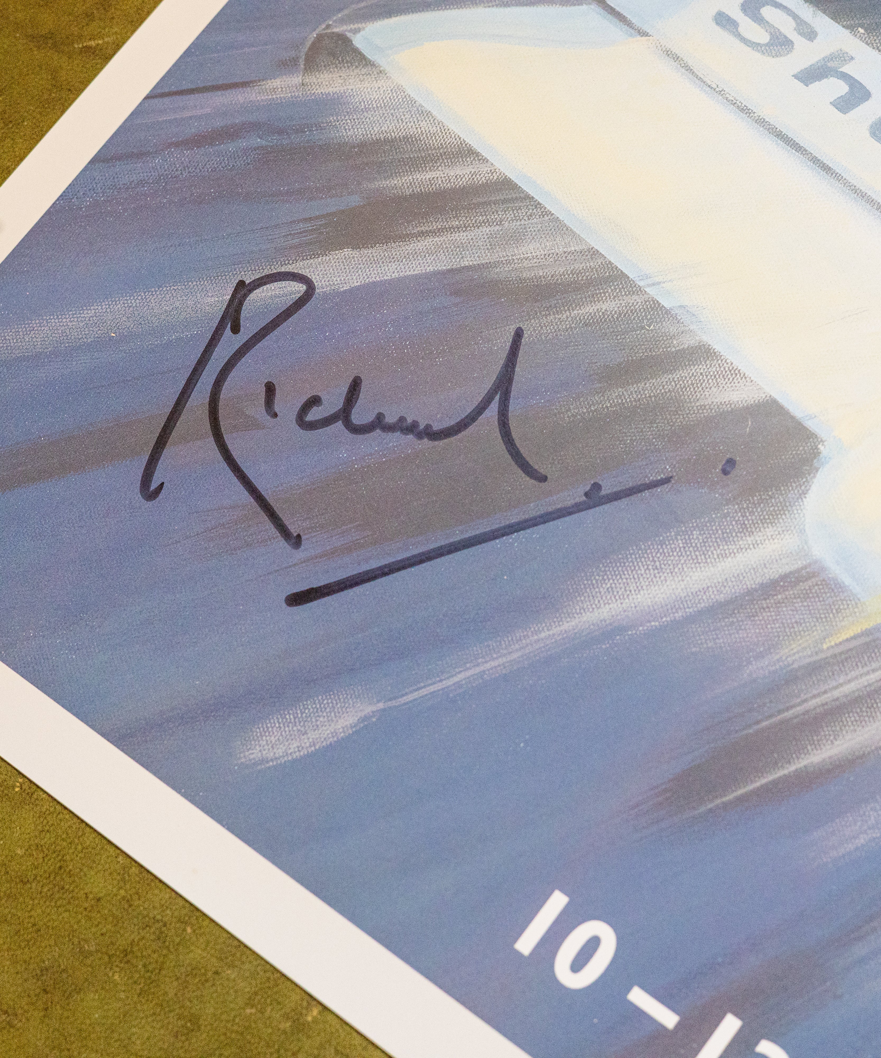 Goodwood Festival of Speed 2025 Poster - Signed by Alain Prost