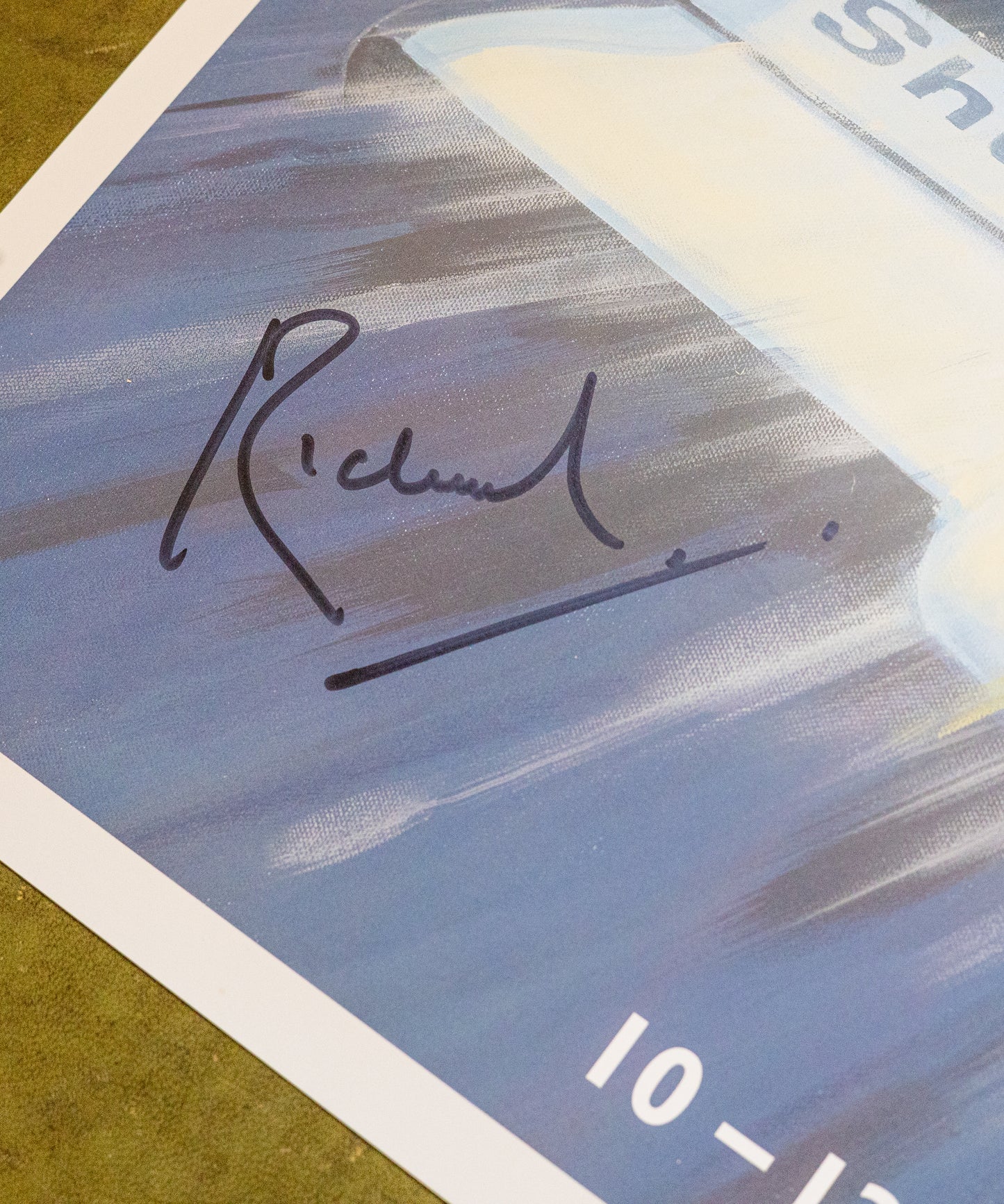 Goodwood Festival of Speed 2025 Poster - Signed by Alain Prost