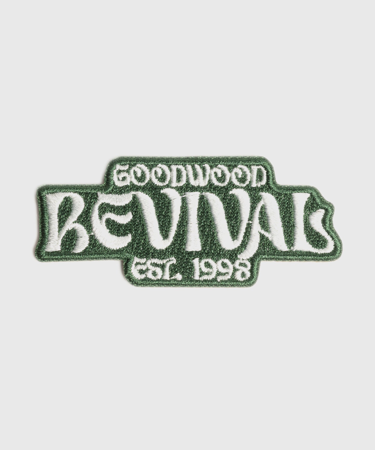 Goodwood Revival Est. 1998 Iron on Badge