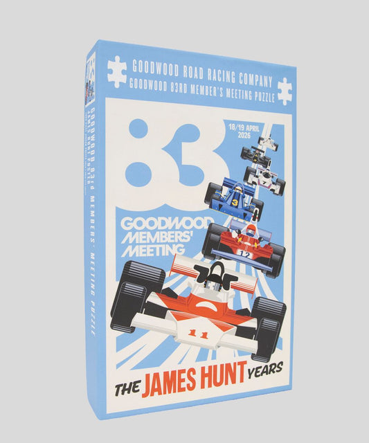 The James Hunt Years Celebration Poster Puzzle