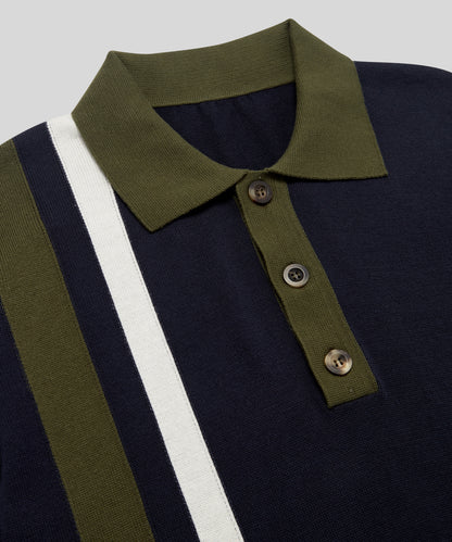Goodwood England Knitted Polo Shirt