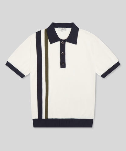 Goodwood England Knitted Polo Shirt