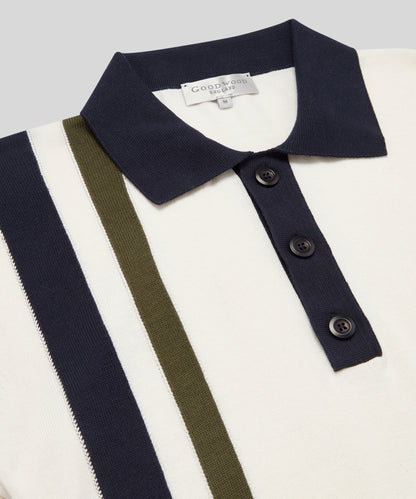 Goodwood England Knitted Polo Shirt