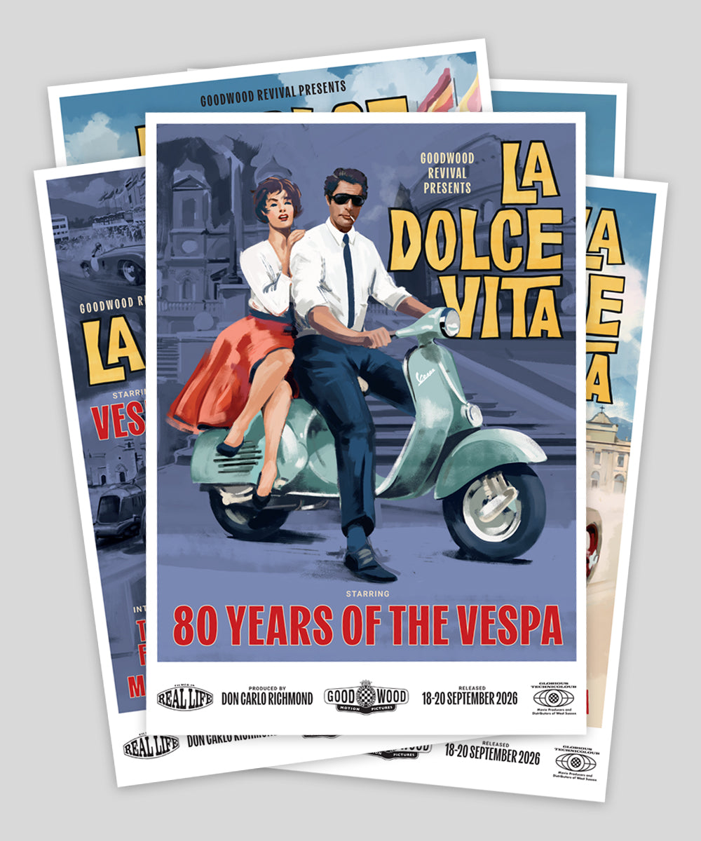 Goodwood Revival 2026 La Dolce Vita Posters
