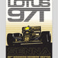 Lotus 97T Ayrton Senna Celebration Poster