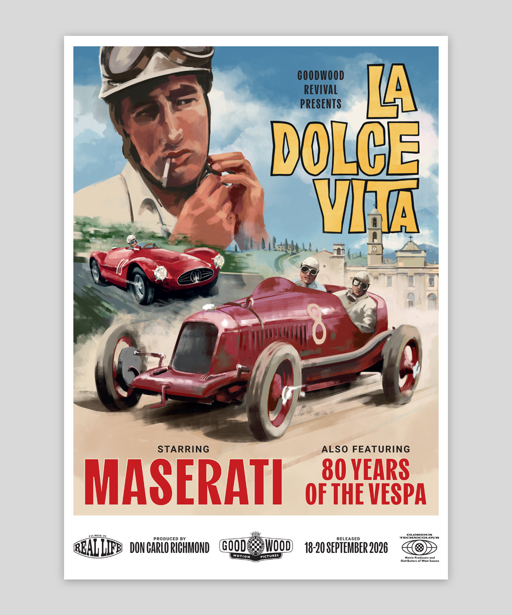 Goodwood Revival 2026 La Dolce Vita Posters