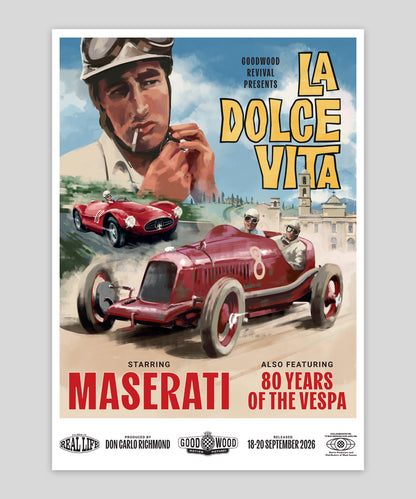 Goodwood Revival 2026 La Dolce Vita Posters
