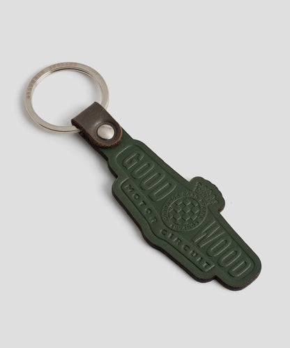 Goodwood Motor Circuit Leather Keyring