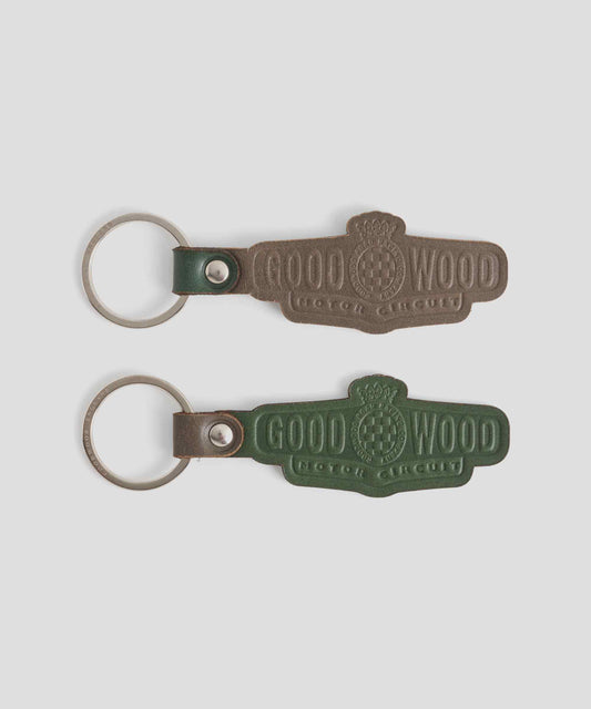 Goodwood Motor Circuit Leather Keyring