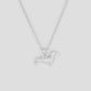 Goodwood Dachshund Sterling Silver Necklace