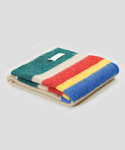 Goodwood Colourful Stripe Throw