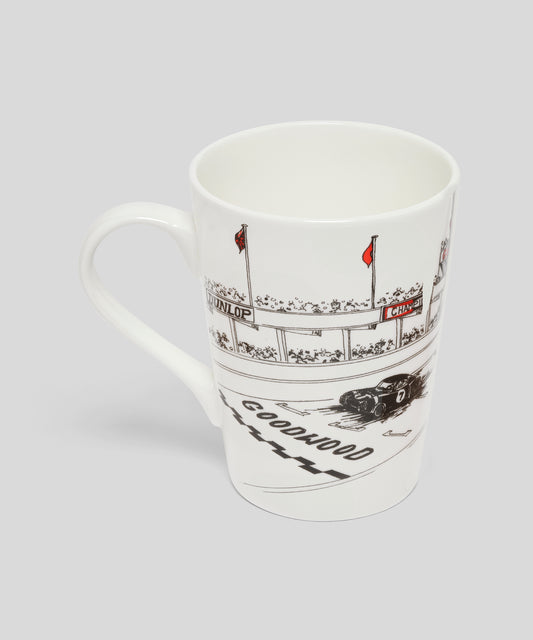 Motor Circuit The Pits Bone China Mug