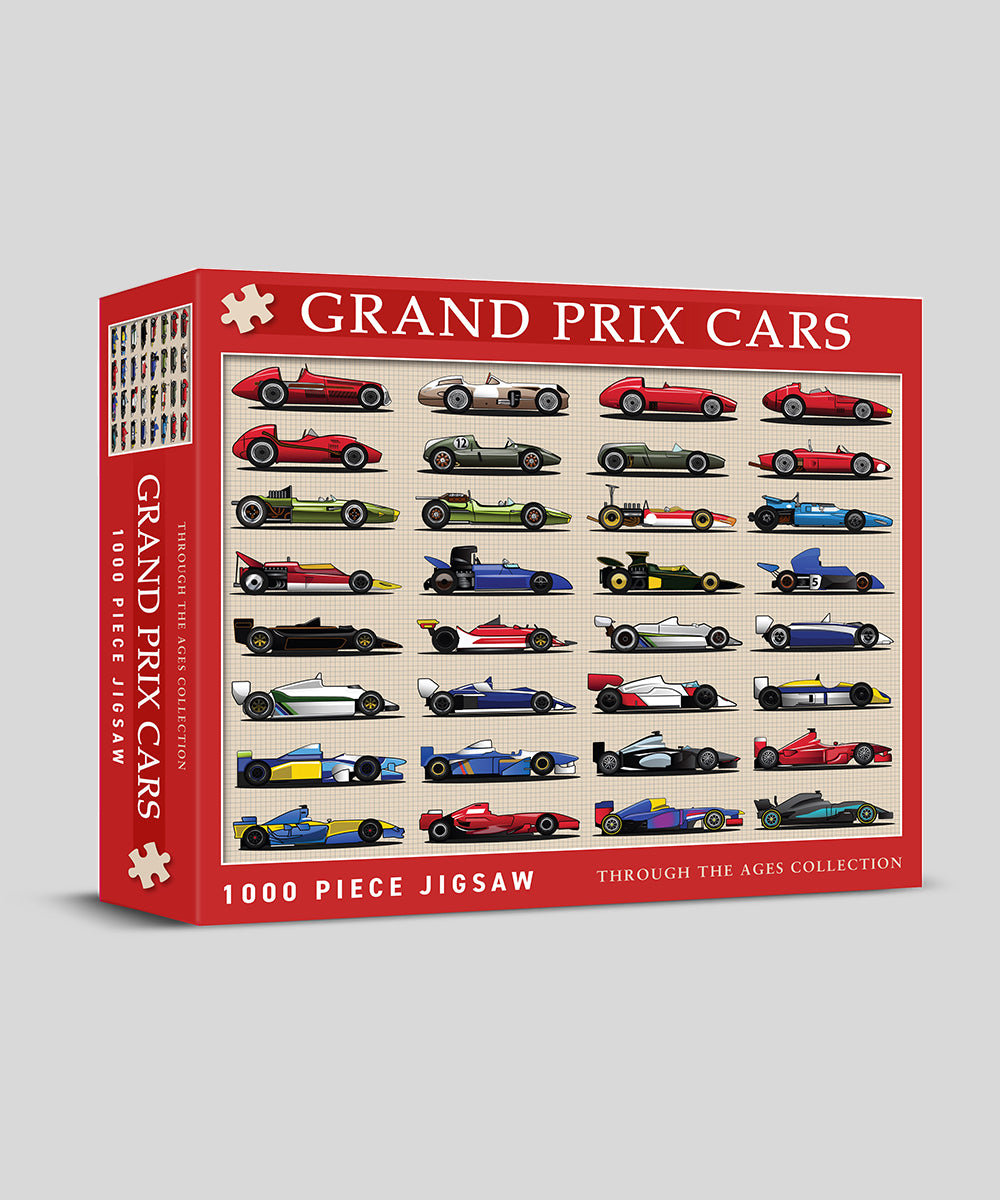 Grand Prix Racing Cars 1000 Piece Jigsaw Puzzle