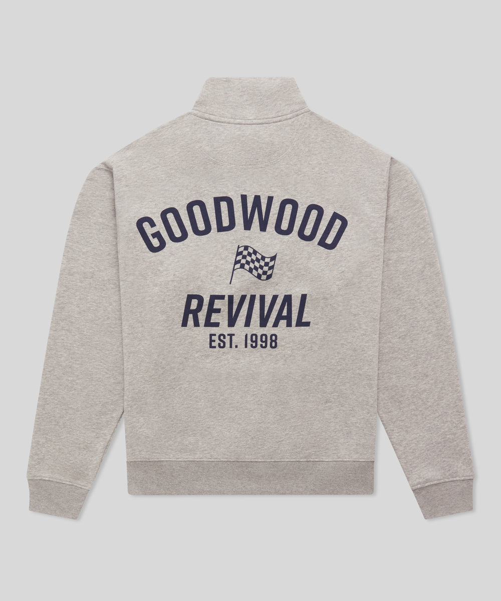 Goodwood Revival Racing Quarter-Zip Sweatshirt