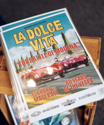 Goodwood Revival 2026 La Dolce Vita Posters