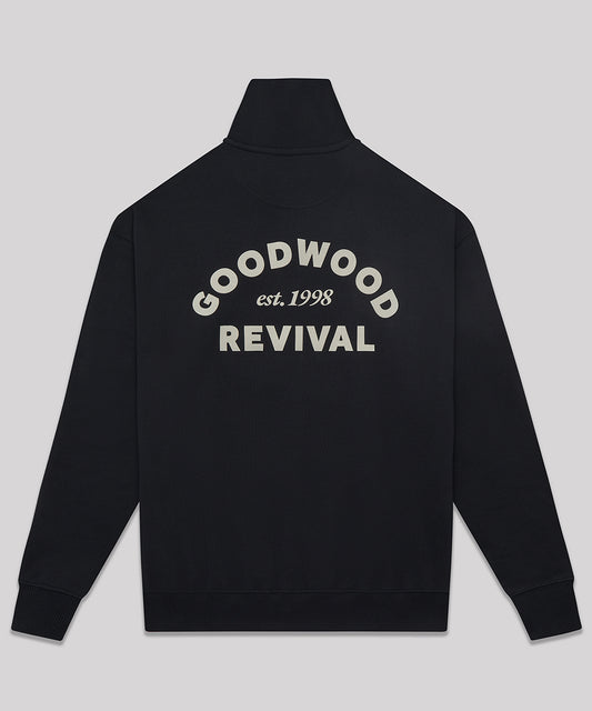Goodwood Revival 1/4 Zip Signwriter Sweatshirt