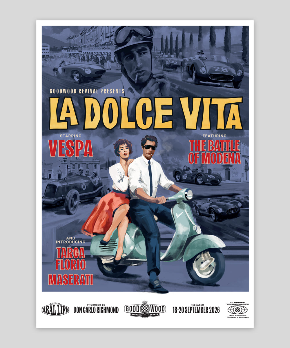 Goodwood Revival 2026 La Dolce Vita Posters