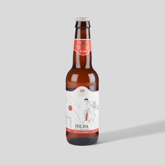 Hilda 330ml Non-Alcoholic Beer (Case Of 12)