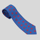 Racing Colours Silk Tie Blue/Red Star