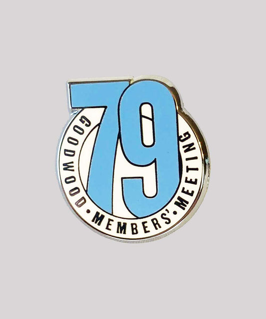 Goodwood 79th Members' Meeting Pin Badge