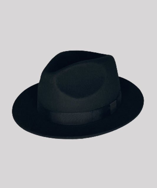 Goodwood Chepstow Wool Felt Hat Black