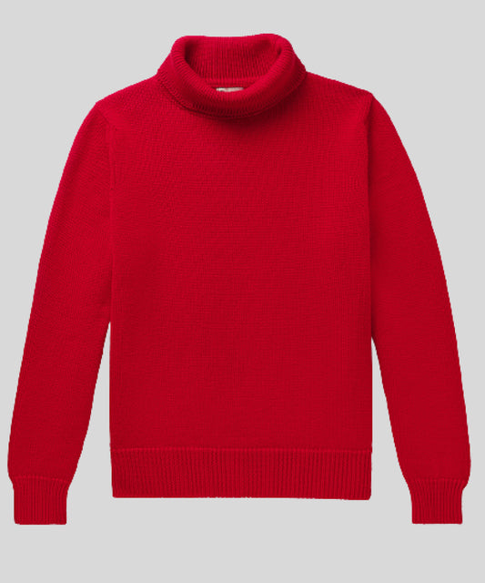Goodwood Connolly Submariner Rollneck Red