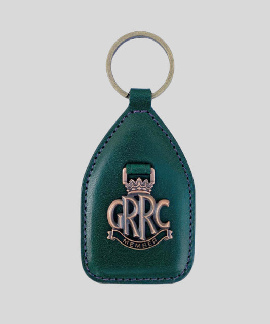 GRRC Members' Green Leather Key Fob