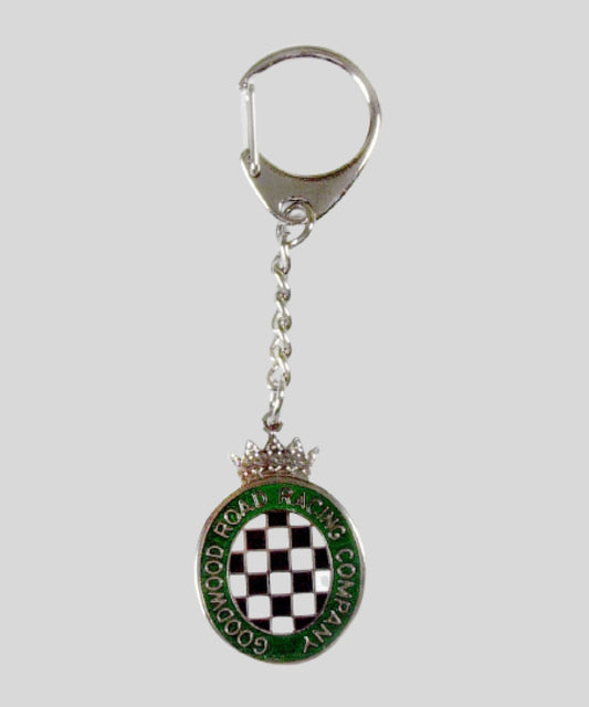 Chequerboard Key Chain Green