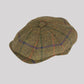 Goodwood Tweed Baker Boy Brown
