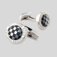 GRRC Onyx and Mother of Pearl Cufflinks