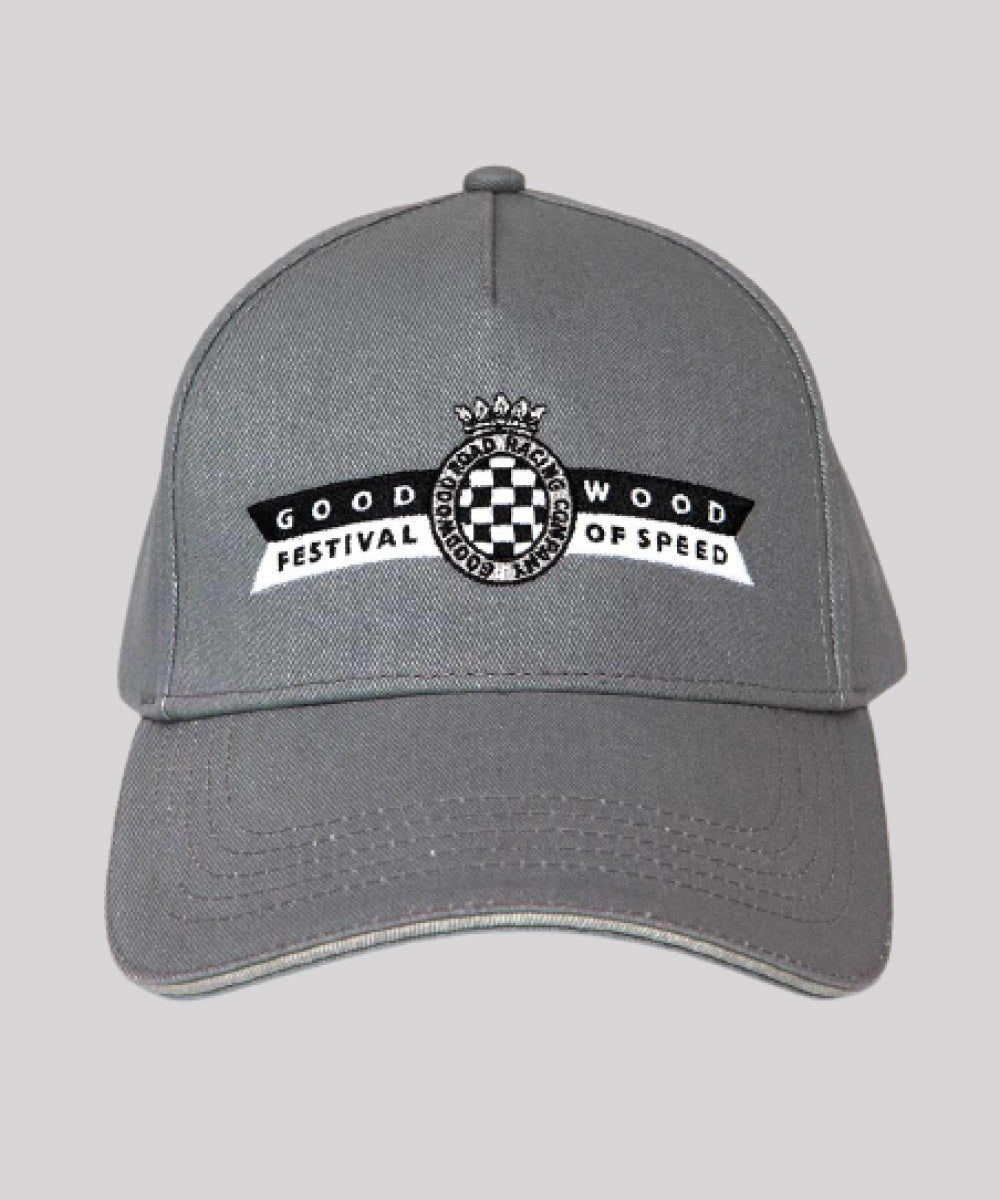 Goodwood Festival of Speed Racing Colours Grey Baseball Cap