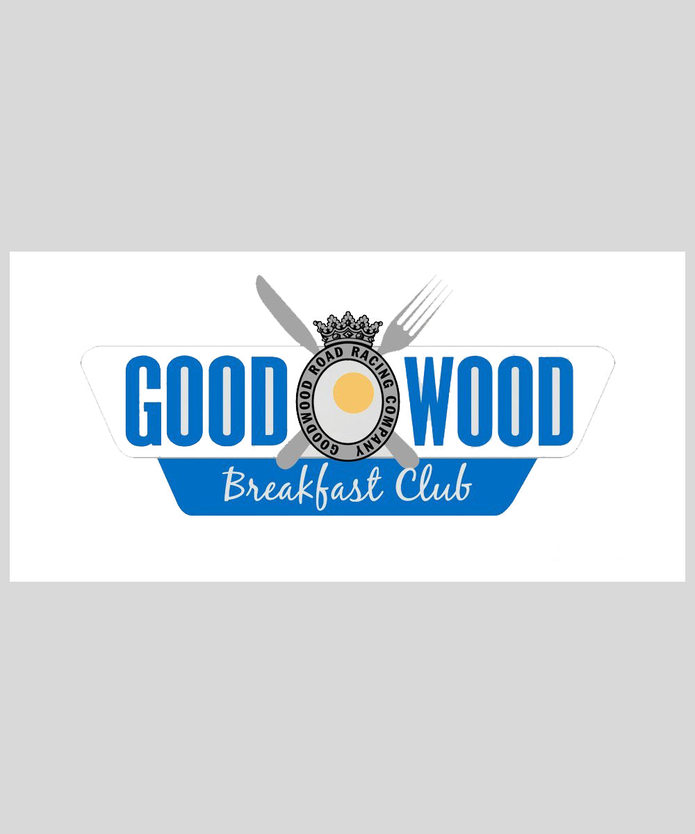 Goodwood Breakfast Club Car Sticker