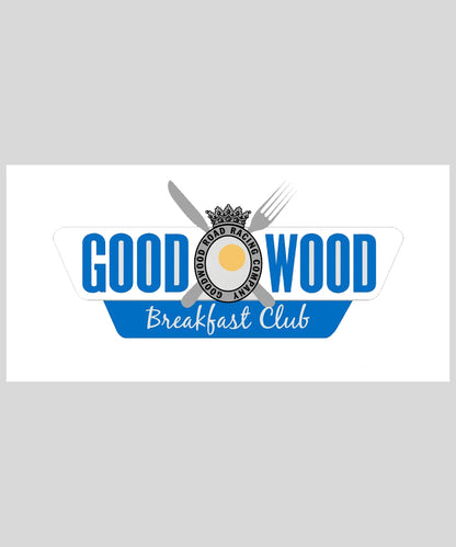Goodwood Breakfast Club Car Sticker