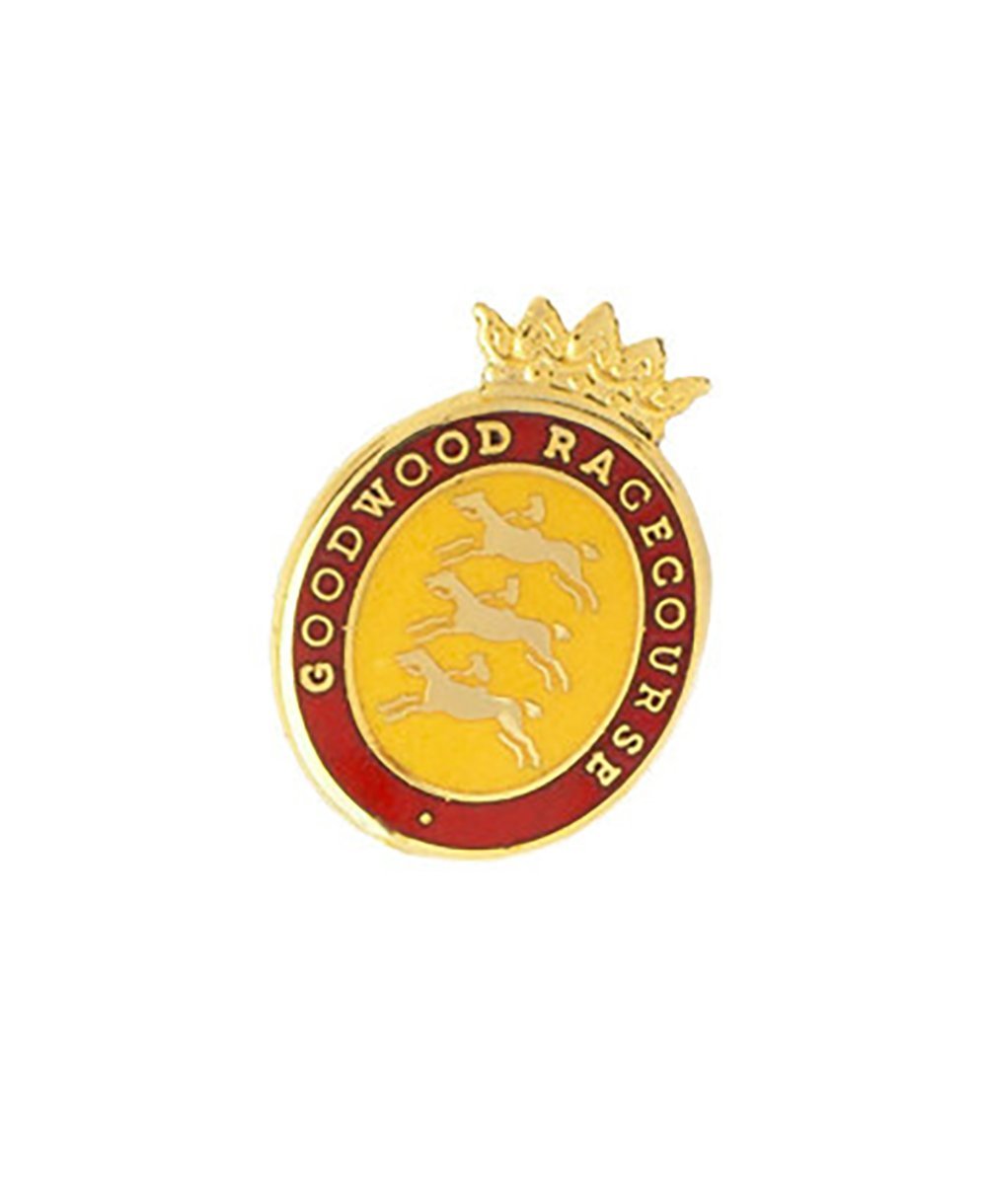 Goodwood Racecourse Stubbs Horses Enamel Pin Badge
