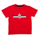 Festival of Speed Racing Colours T-Shirt Red and Black Children's