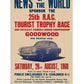 Goodwood Revival Vintage Reproduction News Of The World 1960 Poster