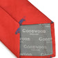 Goodwood Silk Cartoon Red Blue Car Tie Detail