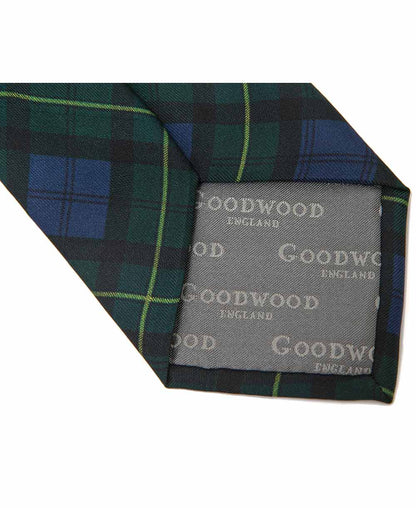 Gordon Tartan Silk Tie 100% Silk Back