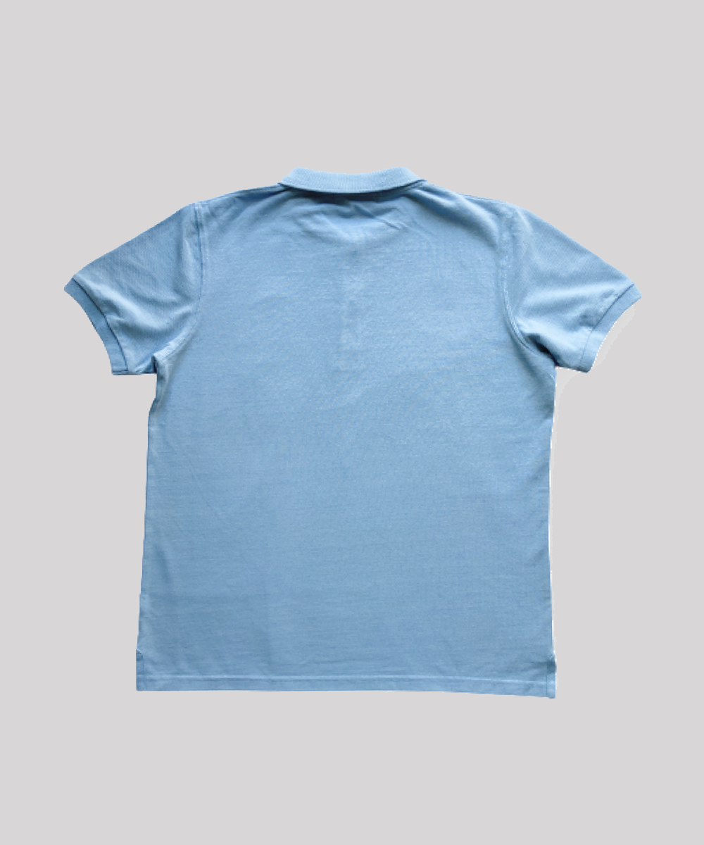 Womens Short Sleeved Light Blue 79th Meeting Polo Shirt (Cotton) – The ...