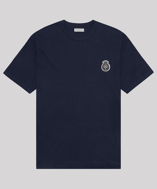 Goodwood Road Racing Company Mens Cotton T-shirt Navy